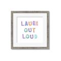 Picture of Laugh Out Loud _GroupedProduct_Square_Framed_Matted_
