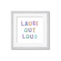 Picture of Laugh Out Loud _GroupedProduct_Square_Framed_Matted_