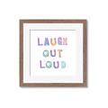 Picture of Laugh Out Loud _GroupedProduct_Square_Framed_Matted_