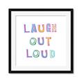Picture of Laugh Out Loud _GroupedProduct_Square_Framed_Matted_