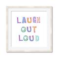 Picture of Laugh Out Loud _GroupedProduct_Square_Framed_Matted_