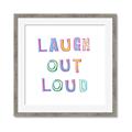 Picture of Laugh Out Loud _GroupedProduct_Square_Framed_Matted_