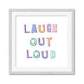 Picture of Laugh Out Loud _GroupedProduct_Square_Framed_Matted_