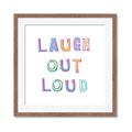 Picture of Laugh Out Loud _GroupedProduct_Square_Framed_Matted_