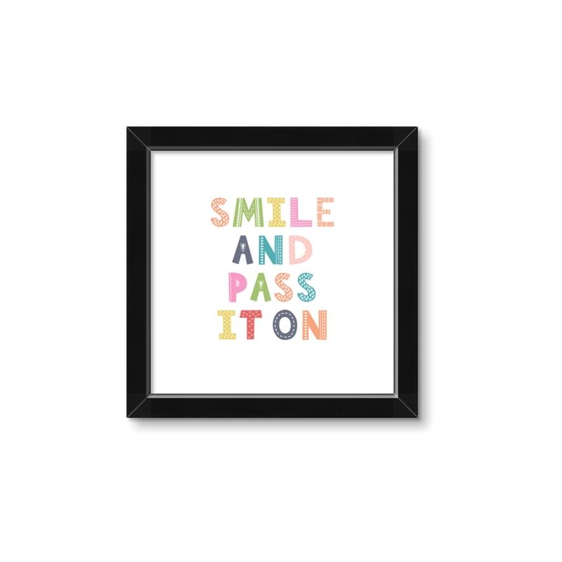 Picture of Smile  _GroupedProduct_Square_Framed_Matted_