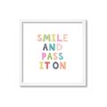 Picture of Smile  _GroupedProduct_Square_Framed_Matted_