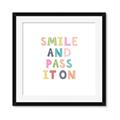 Picture of Smile  _GroupedProduct_Square_Framed_Matted_