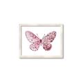 Picture of Pink Butterfly _GroupedProduct_Rectangle_Landscape_Framed_Matted_