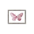 Picture of Pink Butterfly _GroupedProduct_Rectangle_Landscape_Framed_Matted_
