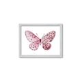 Picture of Pink Butterfly _GroupedProduct_Rectangle_Landscape_Framed_Matted_