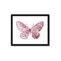 Picture of Pink Butterfly _GroupedProduct_Rectangle_Landscape_Framed_Matted_