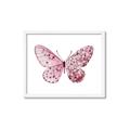 Picture of Pink Butterfly _GroupedProduct_Rectangle_Landscape_Framed_Matted_