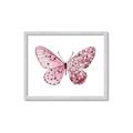 Picture of Pink Butterfly _GroupedProduct_Rectangle_Landscape_Framed_Matted_
