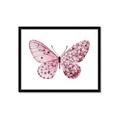 Picture of Pink Butterfly _GroupedProduct_Rectangle_Landscape_Framed_Matted_