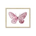 Picture of Pink Butterfly _GroupedProduct_Rectangle_Landscape_Framed_Matted_