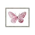 Picture of Pink Butterfly _GroupedProduct_Rectangle_Landscape_Framed_Matted_