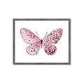 Picture of Pink Butterfly _GroupedProduct_Rectangle_Landscape_Framed_Matted_
