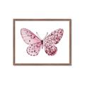 Picture of Pink Butterfly _GroupedProduct_Rectangle_Landscape_Framed_Matted_