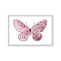 Picture of Pink Butterfly _GroupedProduct_Rectangle_Landscape_Framed_Matted_