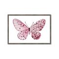 Picture of Pink Butterfly _GroupedProduct_Rectangle_Landscape_Framed_Matted_