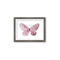 Picture of Pink Butterfly _GroupedProduct_Rectangle_Landscape_Framed_Matted_