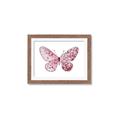 Picture of Pink Butterfly _GroupedProduct_Rectangle_Landscape_Framed_Matted_