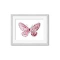Picture of Pink Butterfly _GroupedProduct_Rectangle_Landscape_Framed_Matted_