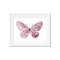 Picture of Pink Butterfly _GroupedProduct_Rectangle_Landscape_Framed_Matted_