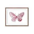 Picture of Pink Butterfly _GroupedProduct_Rectangle_Landscape_Framed_Matted_