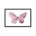Picture of Pink Butterfly _GroupedProduct_Rectangle_Landscape_Framed_Matted_