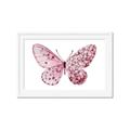 Picture of Pink Butterfly _GroupedProduct_Rectangle_Landscape_Framed_Matted_