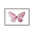 Picture of Pink Butterfly _GroupedProduct_Rectangle_Landscape_Framed_Matted_