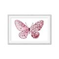 Picture of Pink Butterfly _GroupedProduct_Rectangle_Landscape_Framed_Matted_
