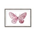 Picture of Pink Butterfly _GroupedProduct_Rectangle_Landscape_Framed_Matted_