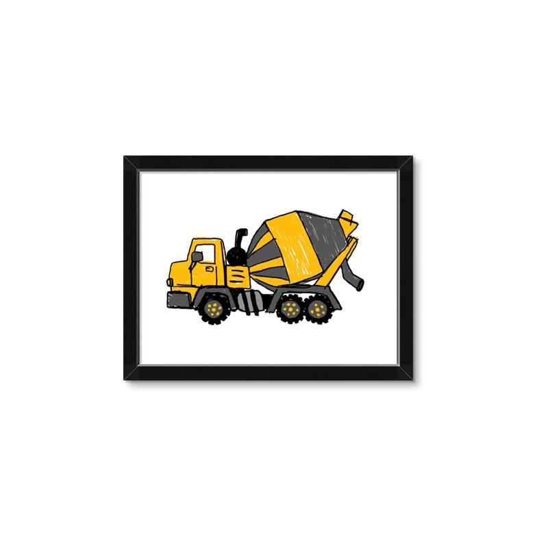 Picture of Yellow Mixer _GroupedProduct_Rectangle_Landscape_Framed_Matted_
