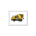 Picture of Yellow Mixer _GroupedProduct_Rectangle_Landscape_Framed_Matted_