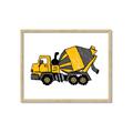 Picture of Yellow Mixer _GroupedProduct_Rectangle_Landscape_Framed_Matted_