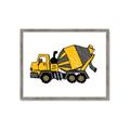 Picture of Yellow Mixer _GroupedProduct_Rectangle_Landscape_Framed_Matted_