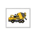 Picture of Yellow Mixer _GroupedProduct_Rectangle_Landscape_Framed_Matted_