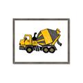 Picture of Yellow Mixer _GroupedProduct_Rectangle_Landscape_Framed_Matted_