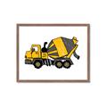 Picture of Yellow Mixer _GroupedProduct_Rectangle_Landscape_Framed_Matted_