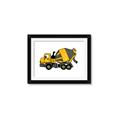 Picture of Yellow Mixer _GroupedProduct_Rectangle_Landscape_Framed_Matted_