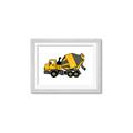 Picture of Yellow Mixer _GroupedProduct_Rectangle_Landscape_Framed_Matted_