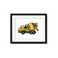 Picture of Yellow Mixer _GroupedProduct_Rectangle_Landscape_Framed_Matted_