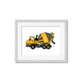 Picture of Yellow Mixer _GroupedProduct_Rectangle_Landscape_Framed_Matted_