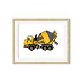 Picture of Yellow Mixer _GroupedProduct_Rectangle_Landscape_Framed_Matted_