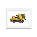 Picture of Yellow Mixer _GroupedProduct_Rectangle_Landscape_Framed_Matted_