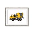 Picture of Yellow Mixer _GroupedProduct_Rectangle_Landscape_Framed_Matted_