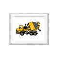 Picture of Yellow Mixer _GroupedProduct_Rectangle_Landscape_Framed_Matted_
