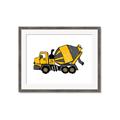 Picture of Yellow Mixer _GroupedProduct_Rectangle_Landscape_Framed_Matted_